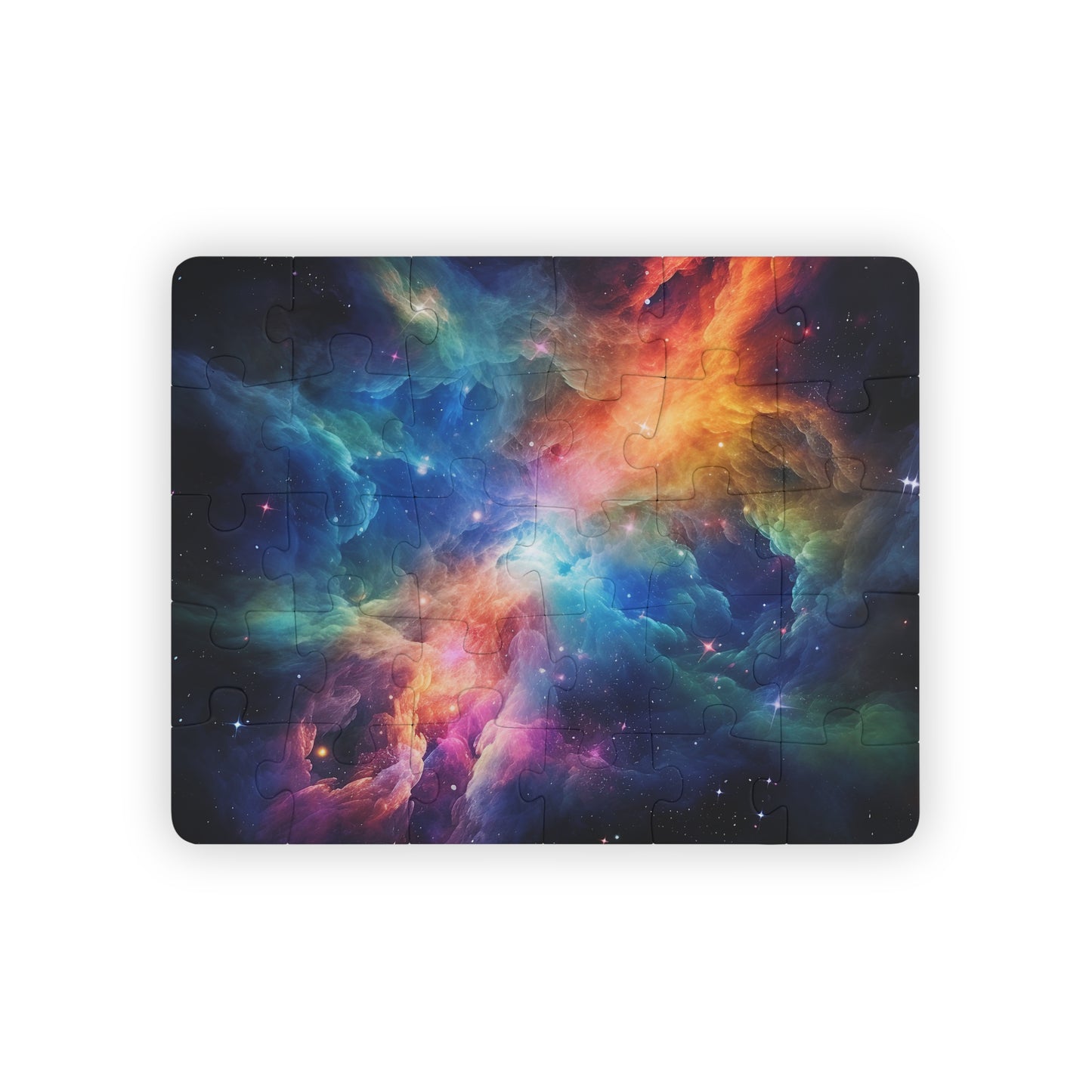 Cosmic Galaxy Kids' Puzzle - 30-Piece Galactic Adventure