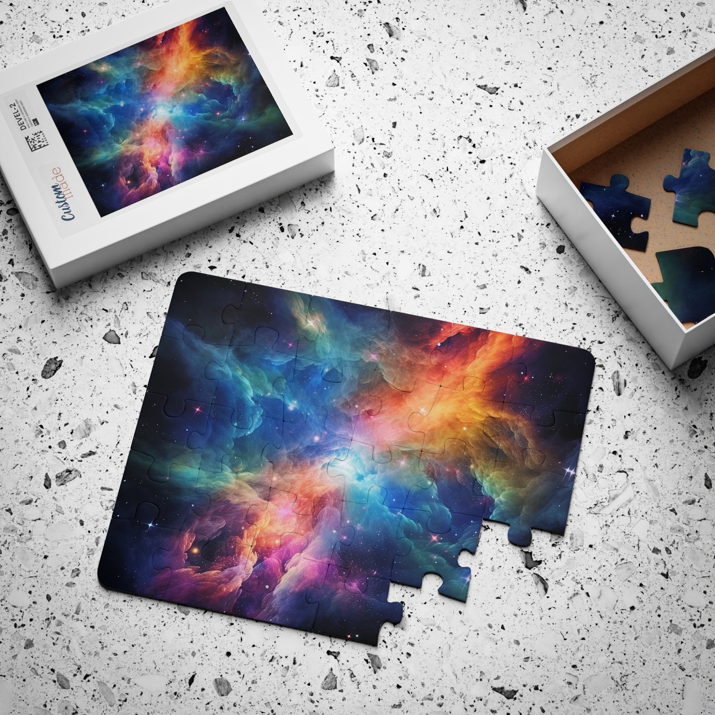 Cosmic Galaxy Kids' Puzzle - 30-Piece Galactic Adventure